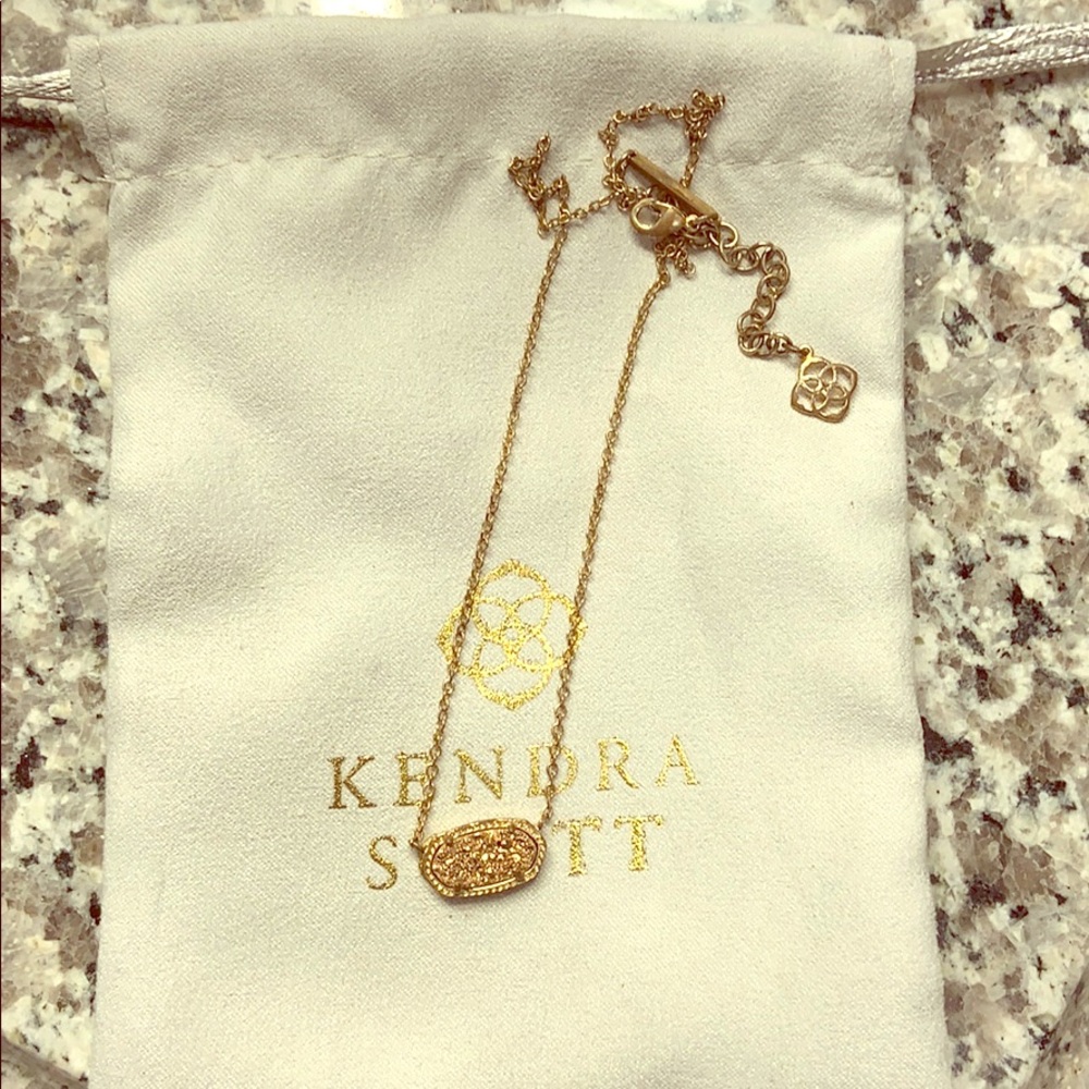Kendra Scott Elisa rose gold drusy